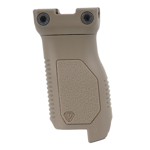 Strike Industries - Picatinny Angled Vertical Grip - Lang - FDE - SI-AR-CMAG-RAIL-L-FDE