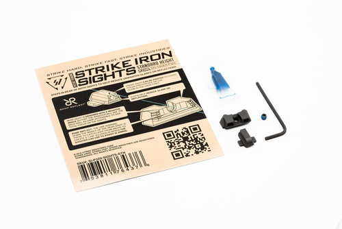 Strike Industries - Strike Iron Sights - Sig Sauer P320 - Standard Height - SI-P320-SIGHTS-STN