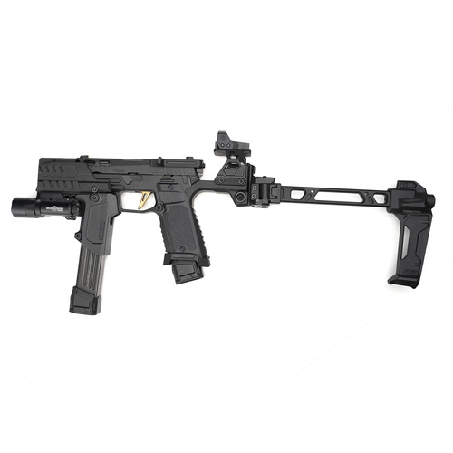 Strike Industries - Strahlenschutzschild Hyper für SMC Alfa/Bravo Pistolen - Schwarz - SI-SMC-BS-S