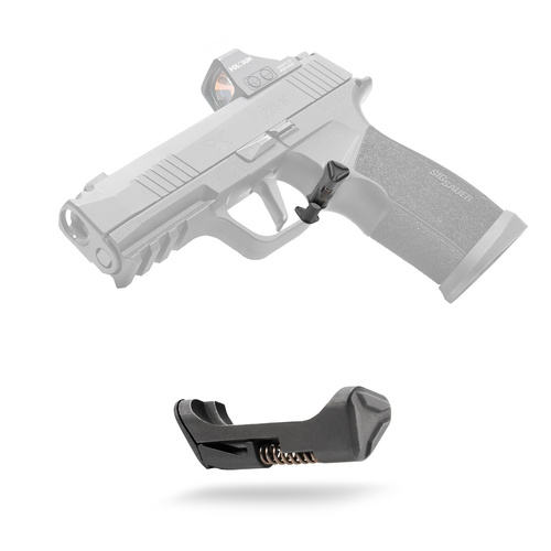 Strike Industries - Magazine Release for SIG Sauer P365 XMacro - Black - SI-P365-XM-MR