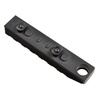 Strike Industries - LINK KeyMod &amp; M-Lok Schiene 7 Schlitze QD - Schwarz