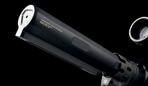 Strike Industries - Prowadnica kolby Adv. Receiver Extension -Czerwony