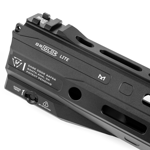 Strike Industries - Łoże aluminowe Gridlok LITE 15" - AR-15 - Czarne - SI-GRIDLOK-LITE-15-BK