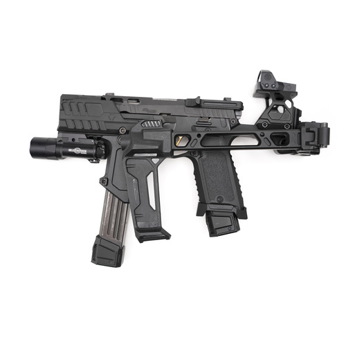 Strike Industries - Strahlenschutzschild Hyper für SMC Alfa/Bravo Pistolen - Schwarz - SI-SMC-BS-S