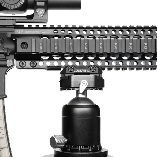 Strike Industries - Adapter dla Picatinny Arca oraz 1/4" i 3/8" - QD Sling - SI-ARCA-TRI-PADA-BK