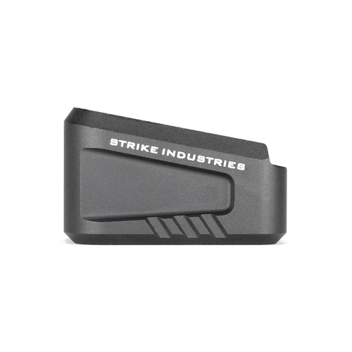 Strike Industries - Magazine Foot EMP LED for Glock with Flashlight - Black - SI-EMP-LED-BK