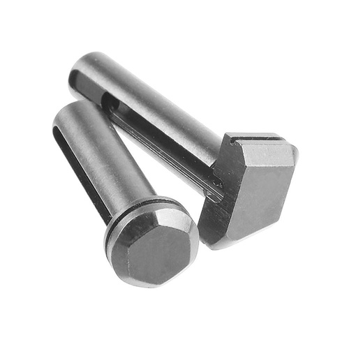 Strike Industries - AR Extended Pivot / Takedown Pins - Chrome - SI-AR