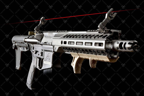 Strike Industries - Przyrządy celownicze Sidewinder II BUIS Backup Iron Sights - Czarne - SIDEWINDERII-BK