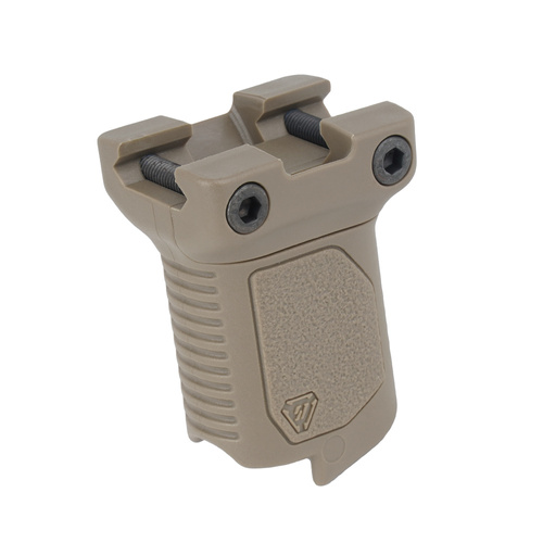 Strike Industries - Picatinny Angled Vertical Grip - Short - FDE - SI-AR-CMAG-RAIL-S-FDE