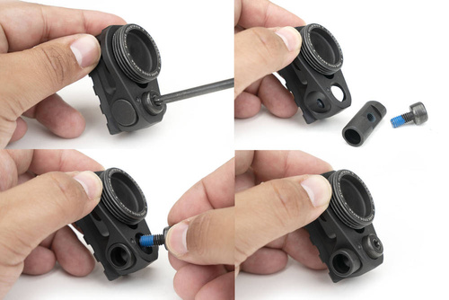 Strike Industries - Adapter für Hinterschaft oder Stabilisator AR Picatinny Stock Adapter - Schwarz - SI-AR-PSA-BK