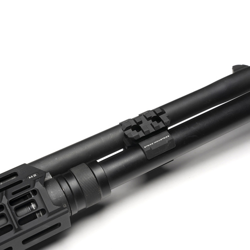 Strike Industries - 12-Gauge Shotgun Barrel Clamp Black - SI-SG-BCL-12-BK