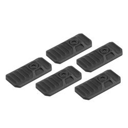Strike Industries - LINK Cover for M-LOK / KeyMod Rails - 5 pcs - Black - SI-LINK-COVER-BK