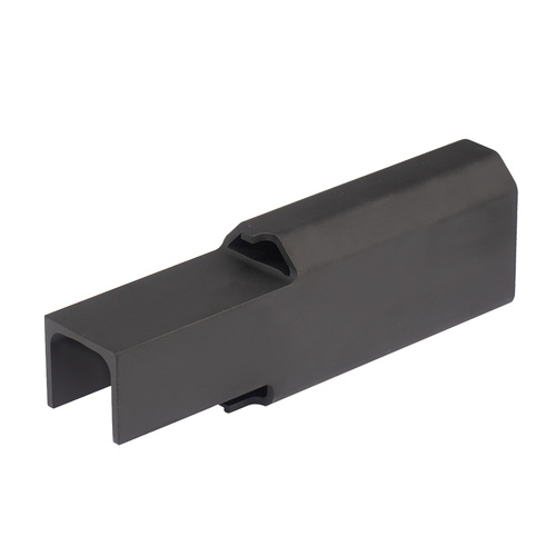 Strike Industries - Faux Suppressor for CZ Scorpion EVO 3 - Aluminum - Black - SI-CEVO-AL-FS-BK