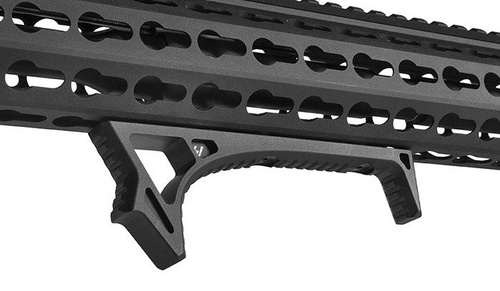 Strike Industries - SI LINK Gebogener KeyMod / M-LOK Vordergriff - Schwarz - LINK-CFG-BK