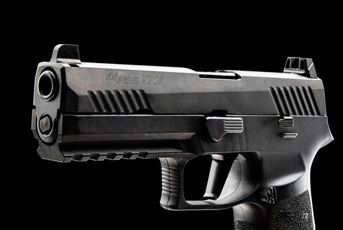 Strike Industries - Strike Iron Sights - Sig Sauer P320 - Suppressor Height - SI-P320-SIGHTS-SH