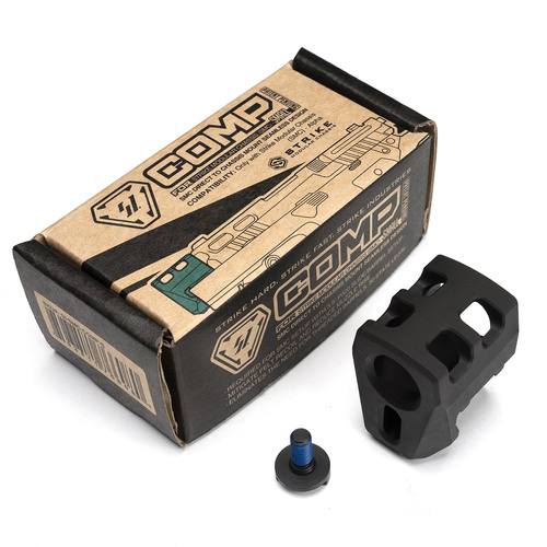 Strike Industries - Kompensator für SMC Alpha MKII 3.9" Größe S - Schwarz - SI-SMC-COMP-S