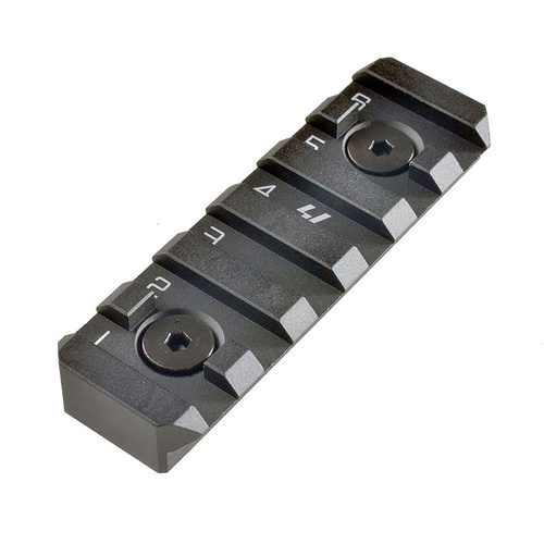 Strike Industries - LINK KeyMod &amp; M-Lok Schiene 6 Schlitze - Schwarz