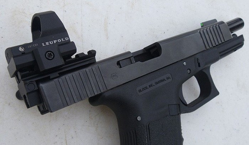 Strike Industries - Szyna montażowa Rear Sight Mount - G17/18 - Czarny - SI-GSR