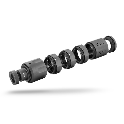 Strike Industries - Compensator for 9 mm Caliber Pistol - Black - SI-PISTOL-LC-BK