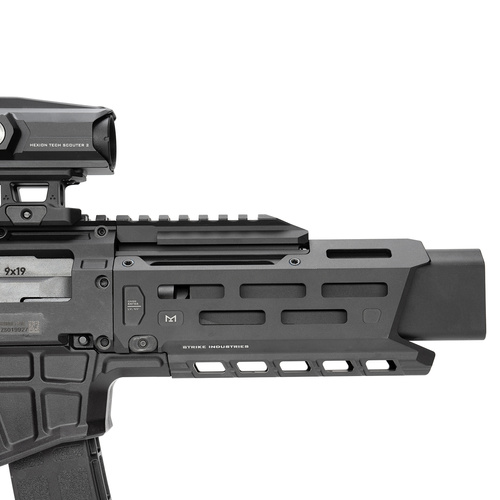 Strike Industries - Handguard Strike for CZ Scorpion 3+ Pistol - M-LOK - Black - SI-CEVO-3PLUS-PHG-BK