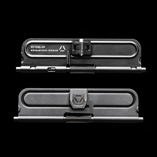 Strike Industries - Stamped Dust Cover for AR-15- Steel - Black - SI-AR-SUDC-223