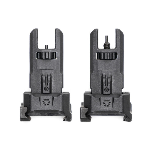 Strike Industries - Strike Polymer Backup Sights - Foldable - Picatinny - Black - SI-SPBUS