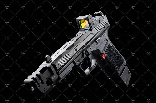 Strike Industries - Kompensator Mass Driver Comp do Glock 19 Gen3 - Czarny - G3-MDCOMP-C