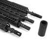 Strike Industries - 3-Lug QD Base Set for Oppressor Universal Compensator - Black - SI-BS-OPPRESSOR-U-BASE