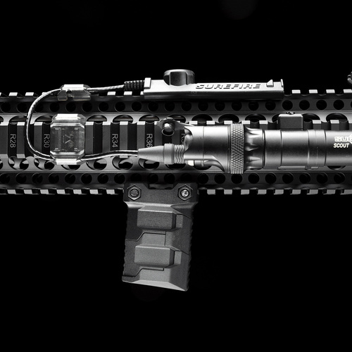 Strike Industries - Strike Stacked Angled Grip CMS - Picatinny - Black - SI-AR-CMS-PSAF-BK