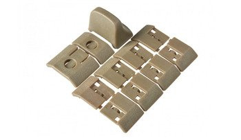 Strike Industries - KeyMod Cover - Coyote Brown - SI-KM-Cover-CB