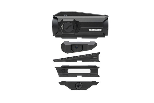 Strike Industries - Variable Optic Mount for Red Dot Sights - Picatinny - Aluminum - Black - SI-T1-VOM-BK