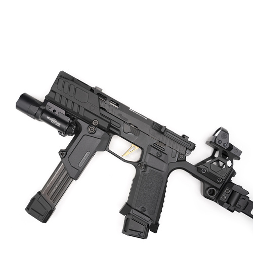 Strike Industries - Strahlenschutzschild Hyper für SMC Alfa/Bravo Pistolen - Schwarz - SI-SMC-BS-S