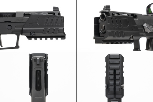 Strike Industries - Blast Shield for SMC Alfa/Bravo Pistols - Black - SI-SMC-BS-S