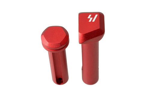 Strike Industries - Piny mocujące Ultra Light do AR-15 - Czerwone - SI-AR-UL-EPTP-RED