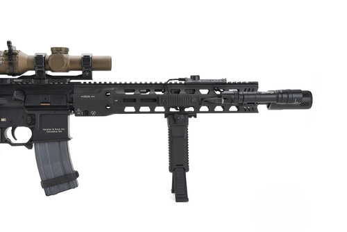 Strike Industries - Strike Picatinny Zweibeingriff - Schwarz - SI-AR-BIPOD