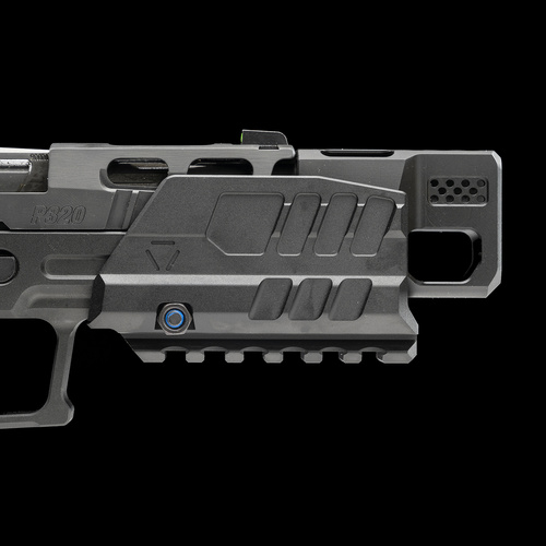 Strike Industries - Osłona wylotowa do pistoletu - SMC Alfa/Bravo - Czarny - SI-SMC-BS-S