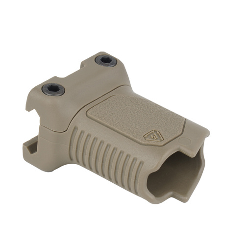 Strike Industries - Chwyt Picatinny Angled Vertical Grip - Short - FDE - SI-AR-CMAG-RAIL-S-FDE