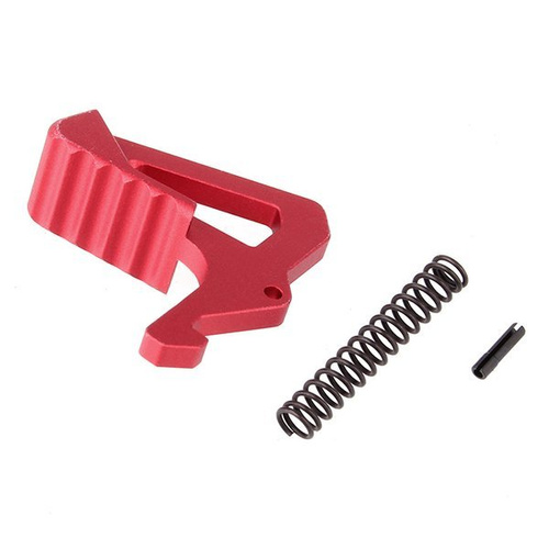 Strike Industries - Charging Handle Extended Latch - Red - SI-AR-LATCH-RED