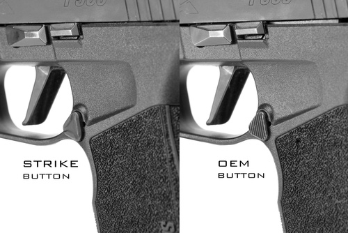 Strike Industries - Magazine Release for SIG Sauer P365 XMacro - Black - SI-P365-XM-MR