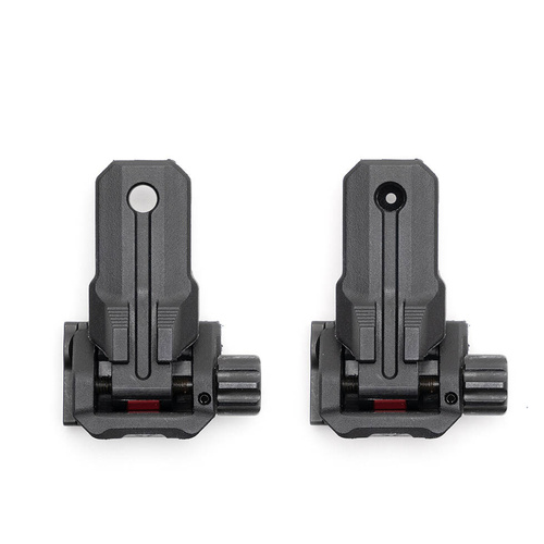 Strike Industries - Strike Polymer Backup Sights - Foldable - Picatinny - Black - SI-SPBUS
