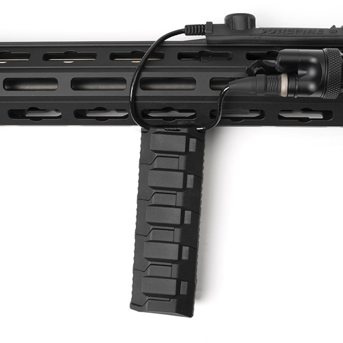 Strike Industries - Chwyt przedni Strike Stacked Angled CMS - M-LOK - Czarny - SI-AR-CMS-SAF