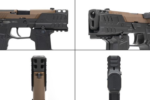 Strike Industries - Blast Shield for SMC Alfa/Bravo Pistols - Black - SI-SMC-BS-S