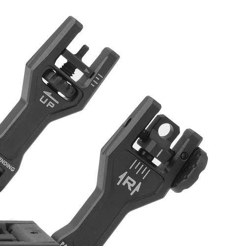 Strike Industries - Sidewinder II BUIS Backup Iron Sights - Black - SIDEWINDERII-BK