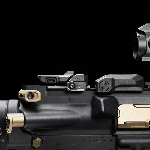 Strike Industries - Strike Polymer Backup Sights - Foldable - Picatinny - Black - SI-SPBUS