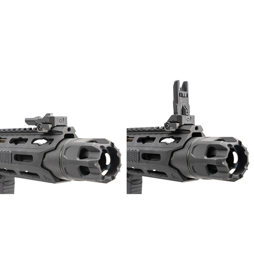 Strike Industries - Strike Polymer Backup Sights - Klappvisier - Picatinny - Schwarz - SI-SPBUS