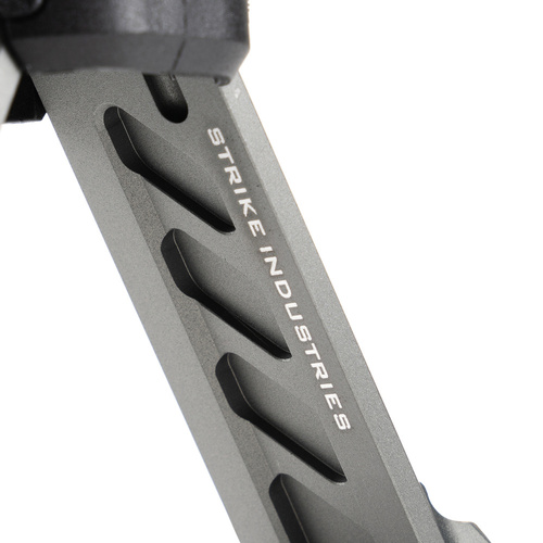 Strike Industries - Strike Foregrip mit Zweibein - Schwarz - SI-AR-AL-BIPOD-GY