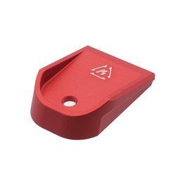 Strike Industries - Aluminum Mag Base Plate - Red - SI-G-ALBP-RED