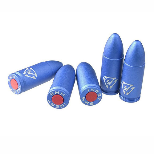 Strike Industries - Aluminum Dummy Round 9x19mm Para - 5 pcs